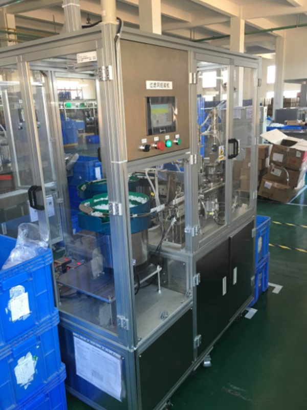 Filter automatic assembly machine